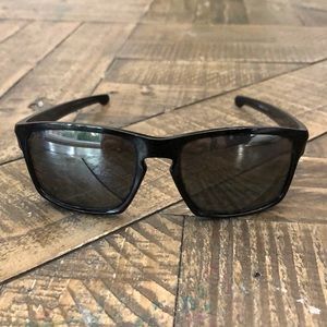 Oakley Sliver Polished Black frame, Prizm Polarized Black lenses